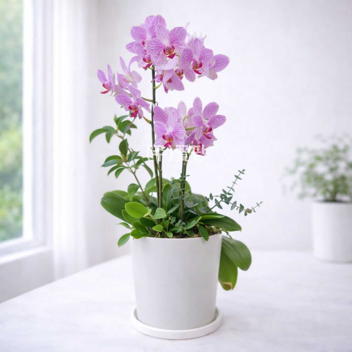 핑크호접(삼색조)